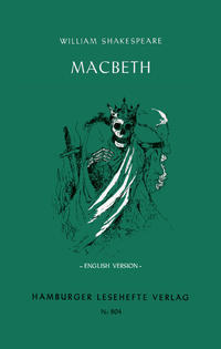 Vorderes Coverbild Macbeth. English Version