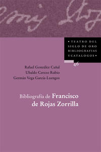 Vorderes Coverbild Bibliografía de Francisco de Rojas Zorrilla