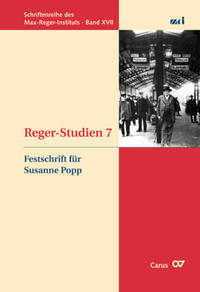 Vorderes Coverbild Reger-Studien 7