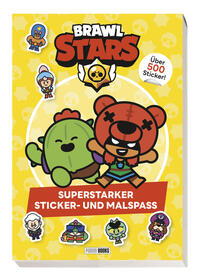 Vorderes Coverbild Brawl Stars: Superstarker Sticker- und Malspaß
