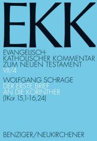 Vorderes Coverbild Der erste Brief an die Korinther, EKK VII/4