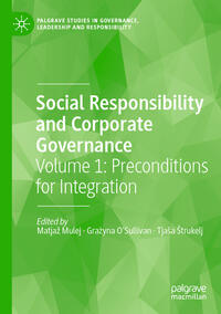 Vorderes Coverbild Social Responsibility and Corporate Governance