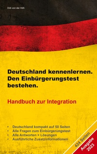Vorderes Coverbild Deutschland kennenlernen. Den Einbürgerungstest bestehen.