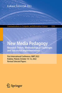 Vorderes Coverbild New Media Pedagogy: Research Trends, Methodological Challenges and Successful Implementations