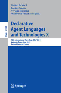 Vorderes Coverbild Declarative Agent Languages and Technologies X