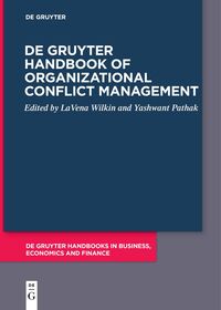 Vorderes Coverbild De Gruyter Handbook of Organizational Conflict Management