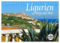 Vorderes Coverbild Ligurien - Berge und Meer (Tischkalender 2026 DIN A5 quer), CALVENDO Monatskalender