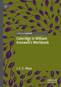 Vorderes Coverbild Coleridge in William Greswell’s Workbook