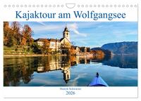 Vorderes Coverbild Kajaktour am Wolfgangsee (Wandkalender 2026 DIN A4 quer), CALVENDO Monatskalender