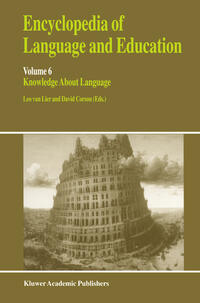 Vorderes Coverbild Encyclopedia of Language and Education
