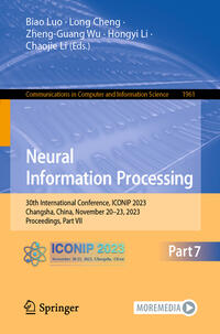 Vorderes Coverbild Neural Information Processing