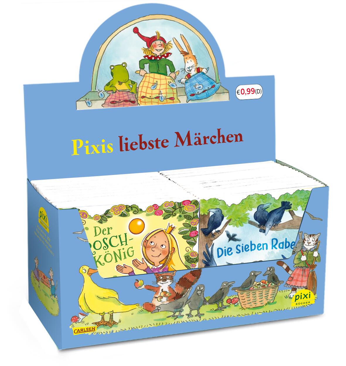 Beispielinhalt (Bild) Pixi-Box 293: Pixis liebste Märchen (8x8 Exemplare)