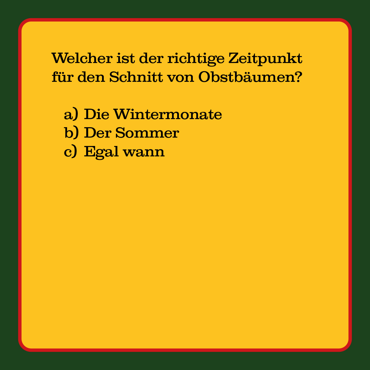 Beispielinhalt (Bild) Das Garten-Quiz