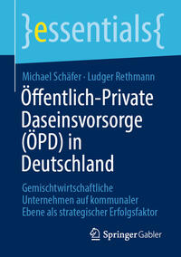 Vorderes Coverbild Öffentlich-Private Daseinsvorsorge (ÖPD) in Deutschland