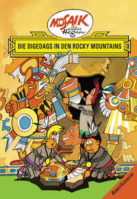 Vorderes Coverbild Mosaik von Hannes Hegen: Die Digedags in den Rocky Mountains, Bd. 5