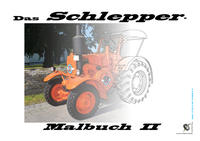 Vorderes Coverbild Das Schlepper-Malbuch II