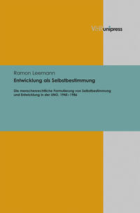 Vorderes Coverbild Entwicklung als Selbstbestimmung