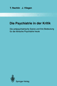 Vorderes Coverbild Die Psychiatrie in der Kritik