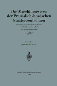 Vorderes Coverbild Neuere Kraftwerke der Preussisch-hessischen Staatseisenbahnen