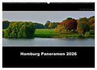 Vorderes Coverbild Hamburg Panoramen 2026 (Wandkalender 2026 DIN A2 quer), CALVENDO Monatskalender