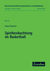 Vorderes Coverbild Spielbeobachtung im Basketball