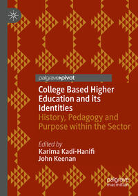 Vorderes Coverbild College Based Higher Education and its Identities
