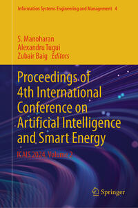 Vorderes Coverbild Proceedings of 4th International Conference on Artificial Intelligence and Smart Energy