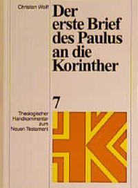 Vorderes Coverbild Theologischer Handkommentar zum Neuen Testament / Der erste Brief des Paulus an die Korinther