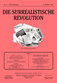 Vorderes Coverbild Die surrealistische Revolution
