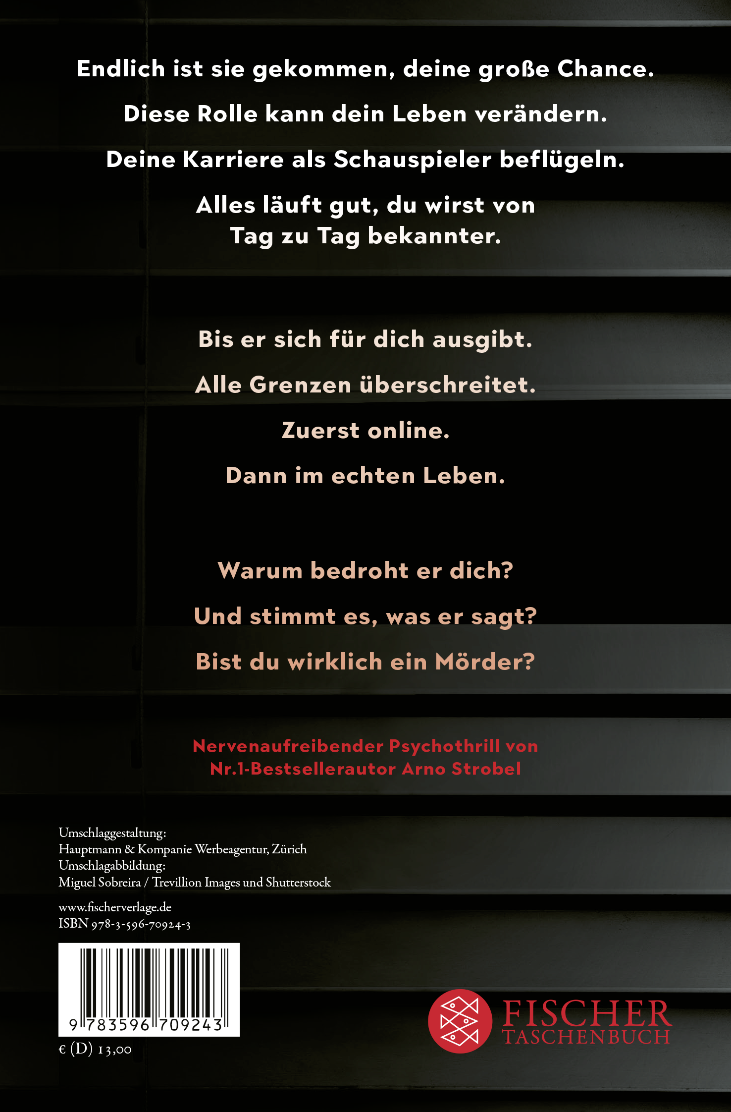 Rückseitencover Stalker – Er will dein Leben.