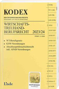 Vorderes Coverbild KODEX Wirtschaftstreuhand-Berufsrecht 2023/24
