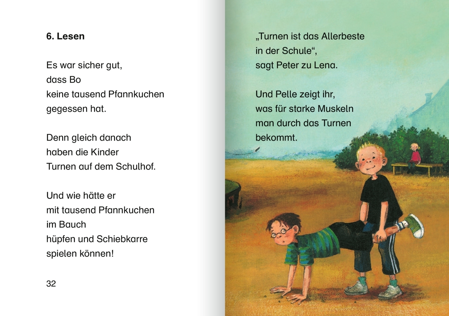 Beispielinhalt (Bild) Ich will auch in die Schule gehen