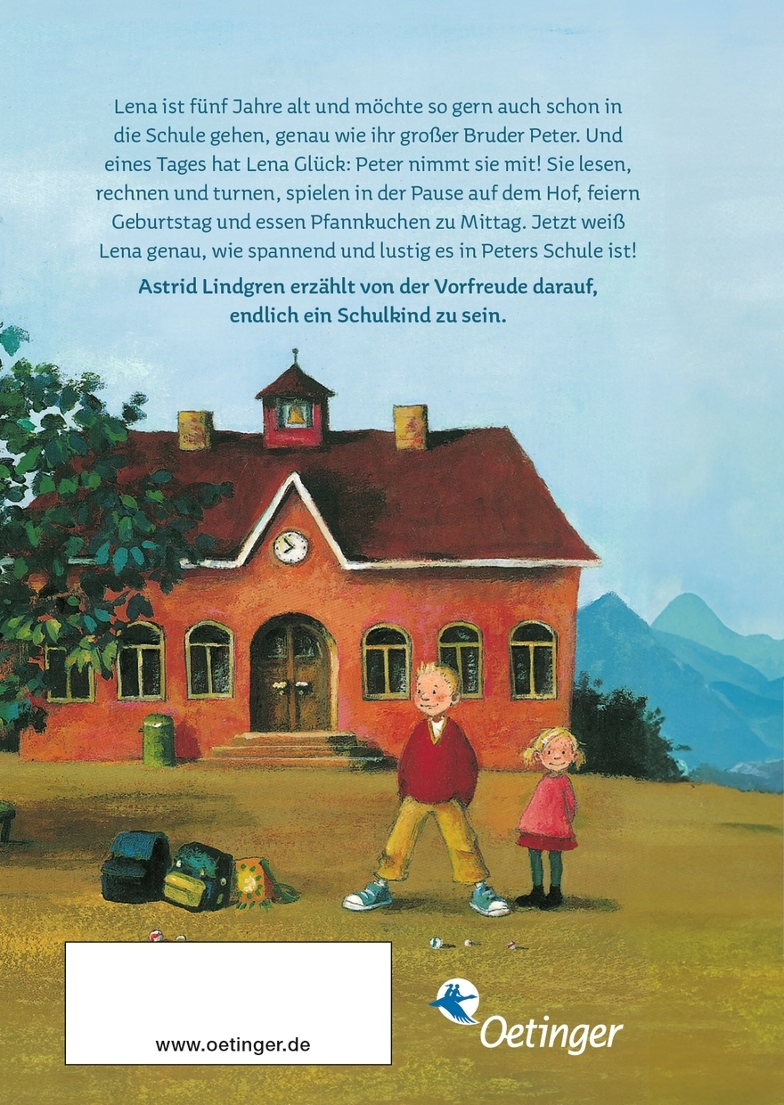 Rückseitencover Ich will auch in die Schule gehen