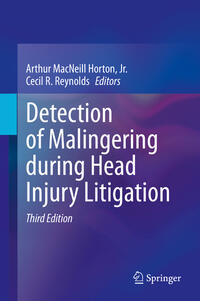 Vorderes Coverbild Detection of Malingering during Head Injury Litigation