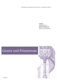 Vorderes Coverbild Gesetz und Priestertum