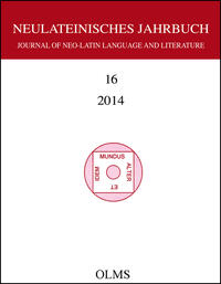 Vorderes Coverbild Neulateinisches Jahrbuch. Journal of Neo-Latin Language and Literature