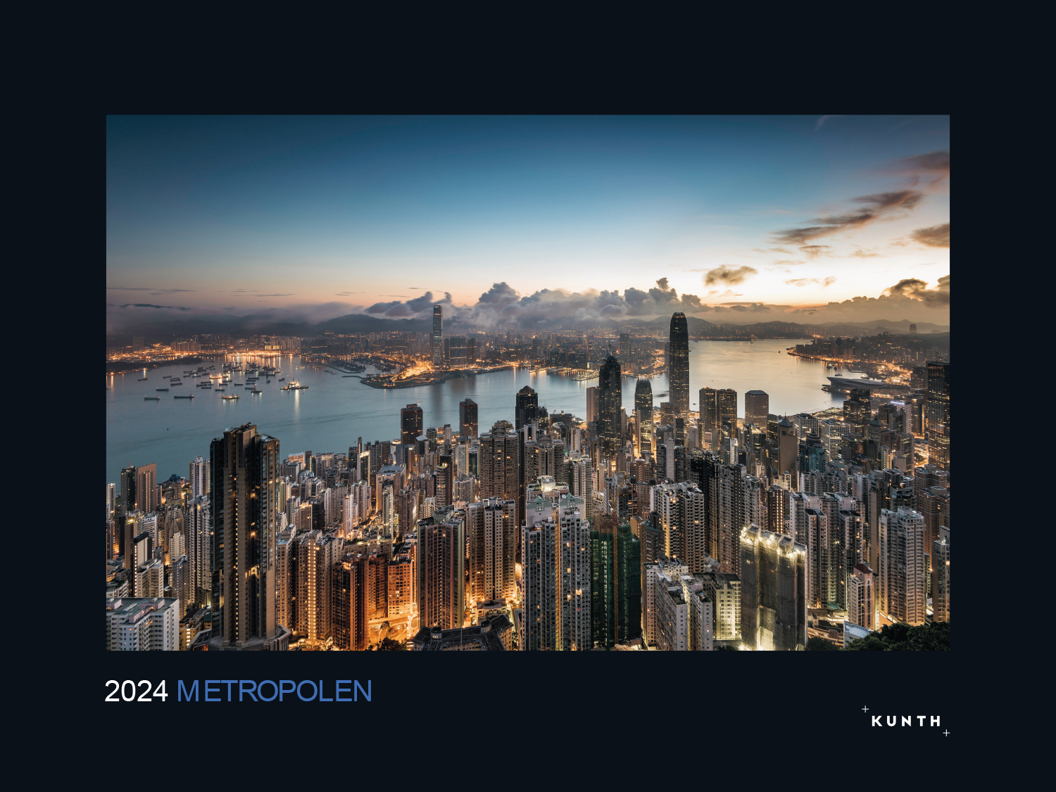 Beispielinhalt (Bild) Metropolen - KUNTH Wandkalender 2024
