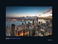 Vorderes Coverbild Metropolen - KUNTH Wandkalender 2024
