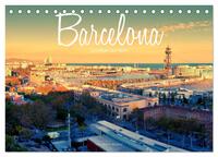 Vorderes Coverbild Barcelona - Stadtansichten (Tischkalender 2025 DIN A5 quer), CALVENDO Monatskalender