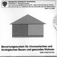 Vorderes Coverbild Entwicklung eines Bewertungssystems für ökonomisches und ökologisches Bauen und gesundes Wohnen