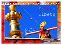 Vorderes Coverbild Farben Tibets (Tischkalender 2025 DIN A5 quer), CALVENDO Monatskalender