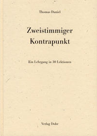 Vorderes Coverbild Zweistimmiger Kontrapunkt