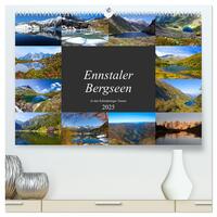 Vorderes Coverbild Ennstaler Bergseen in den Schladminger Tauern (hochwertiger Premium Wandkalender 2025 DIN A2 quer), Kunstdruck in Hochglanz