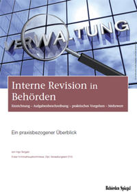 Vorderes Coverbild Interne Revision in Behörden