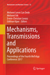 Vorderes Coverbild Mechanisms, Transmissions and Applications