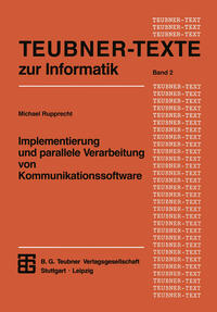 Vorderes Coverbild Implementierung und parallele Verarbeitung von Kommunikationssoftware