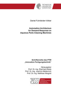 Vorderes Coverbild Automation Architecture for Demand Response on Aqueous Parts Cleaning Machines