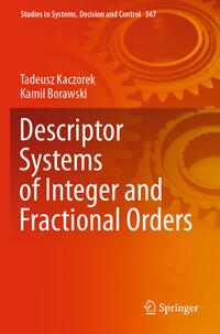 Vorderes Coverbild Descriptor Systems of Integer and Fractional Orders