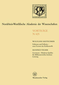 Vorderes Coverbild Nordrhein-Westfälische Akademie der Wissenschaften