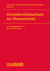 Vorderes Coverbild Grundrechtsschutz im Steuerrecht